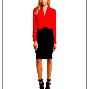 Marisa Kenson Cross Front Sherry Blouse